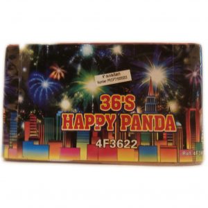 Bateria Fogo Artificio Happy Panda 36