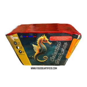 Bateria Fogo de Artifício em Leque Celestial Seahorse (36 disparos)