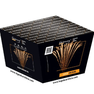 Bateria Fogo de Artifício Profissional Glitter Crackling (70 Disparos 20mm)