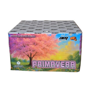 bateria primavera 100 disparos fogo de artificio