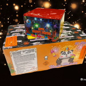 Bateria Fogo de Artifício Profissional Nova Panda (90 Disparos)