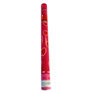 Lança Confetes de Corações Vermelhos (60 cm)