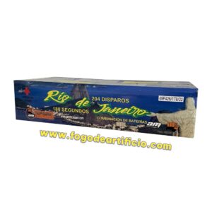Bateria Fogo de Artifício Composta Rio de Janeiro 204 Disparos