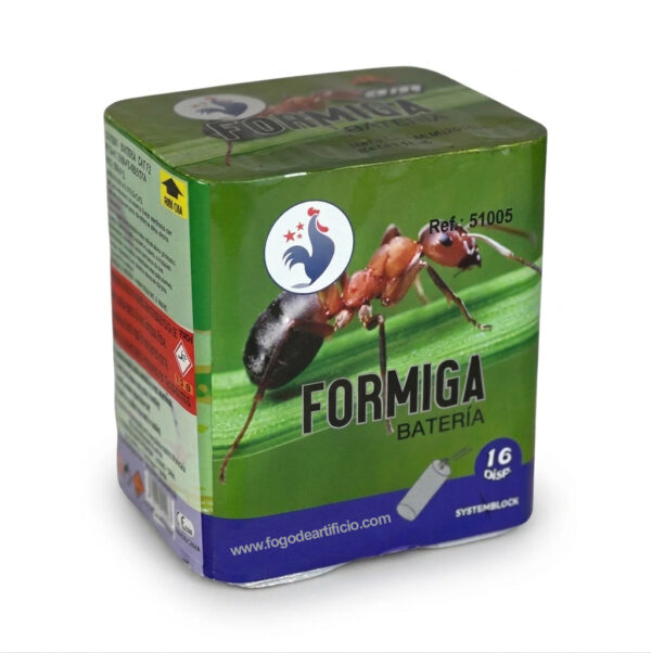 Bateria pirotécnica Formiga 16 da marca Platon